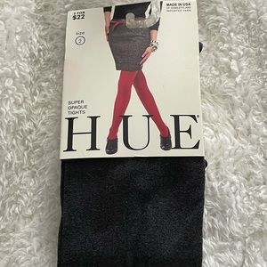 HUE dark grey tights